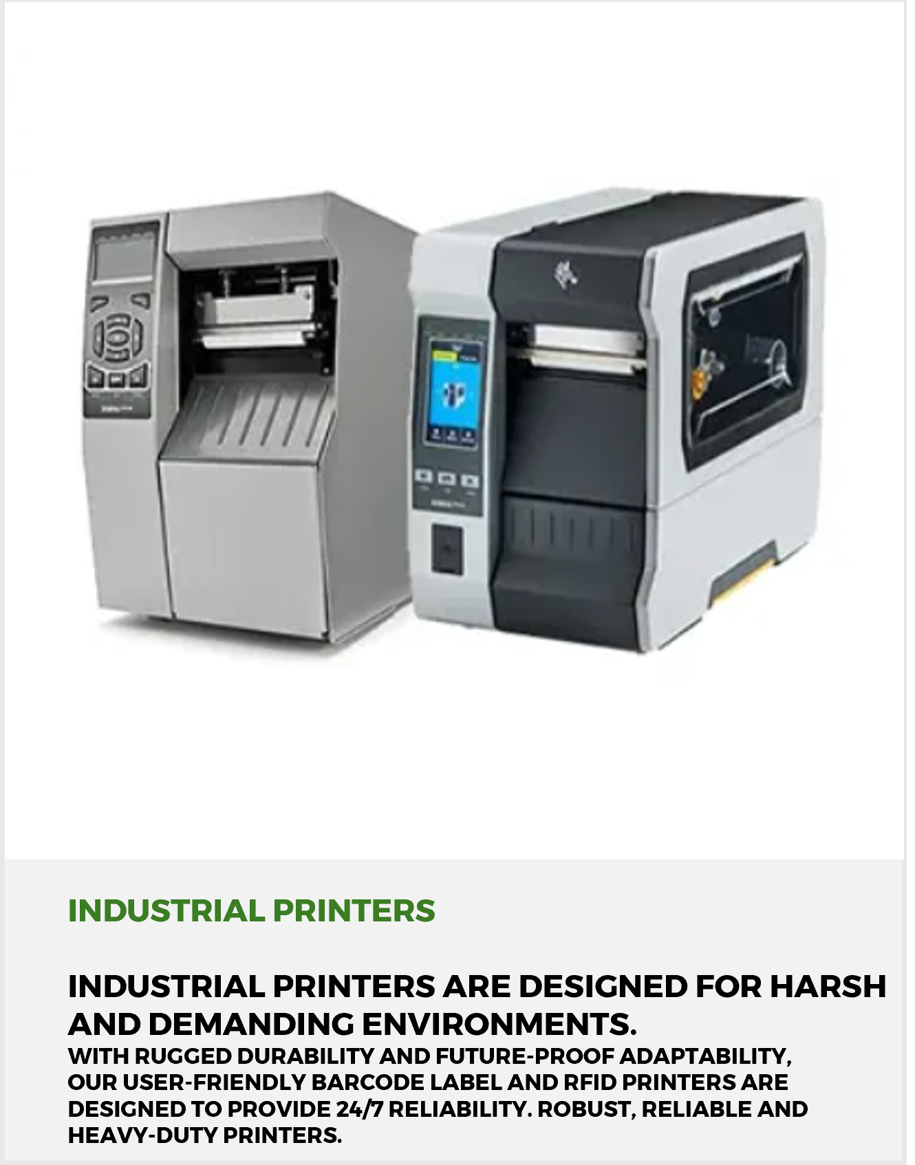 Industrial printers 2 Industrial printers 2