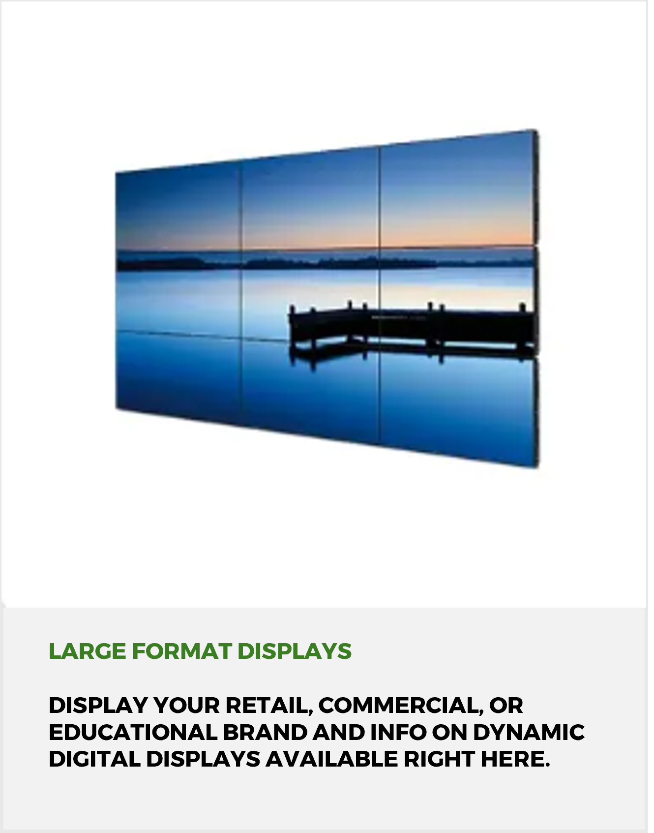 Large format Large format